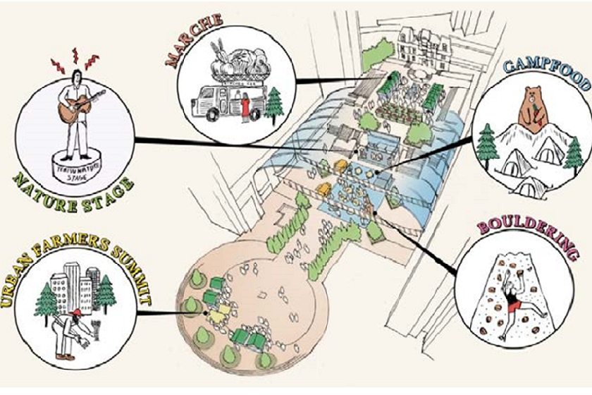 ゴールデンウィークに恵比寿ガーデンプレイスで開催される Yebisu Nature Festival に岩木みさきが参加